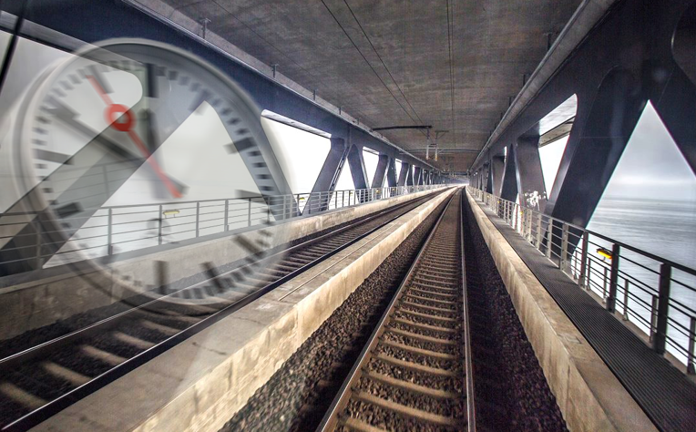 Stressande med opålitlig tågtrafik