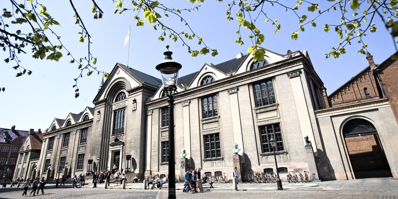 Facade på Københavns Universitet