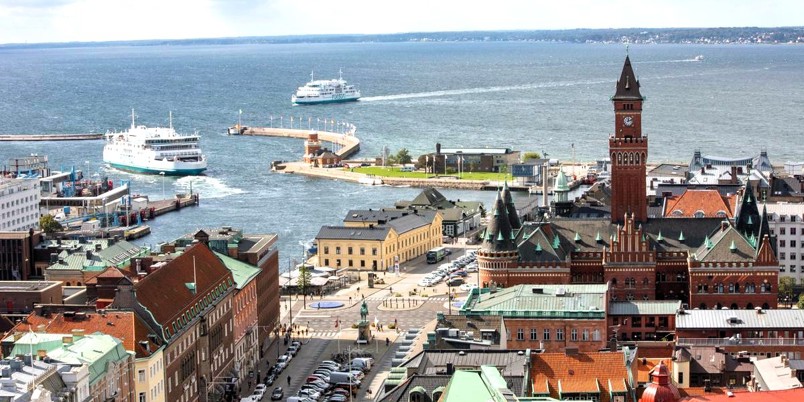 Färjor mellan Danmark och Helsingborg